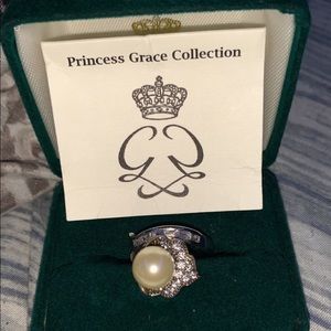Princess Grace Collection Pearl Ring